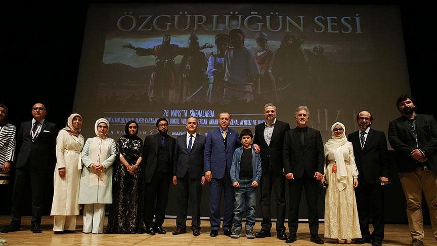 Özgürlüğün Sesi Bilal Film Galası